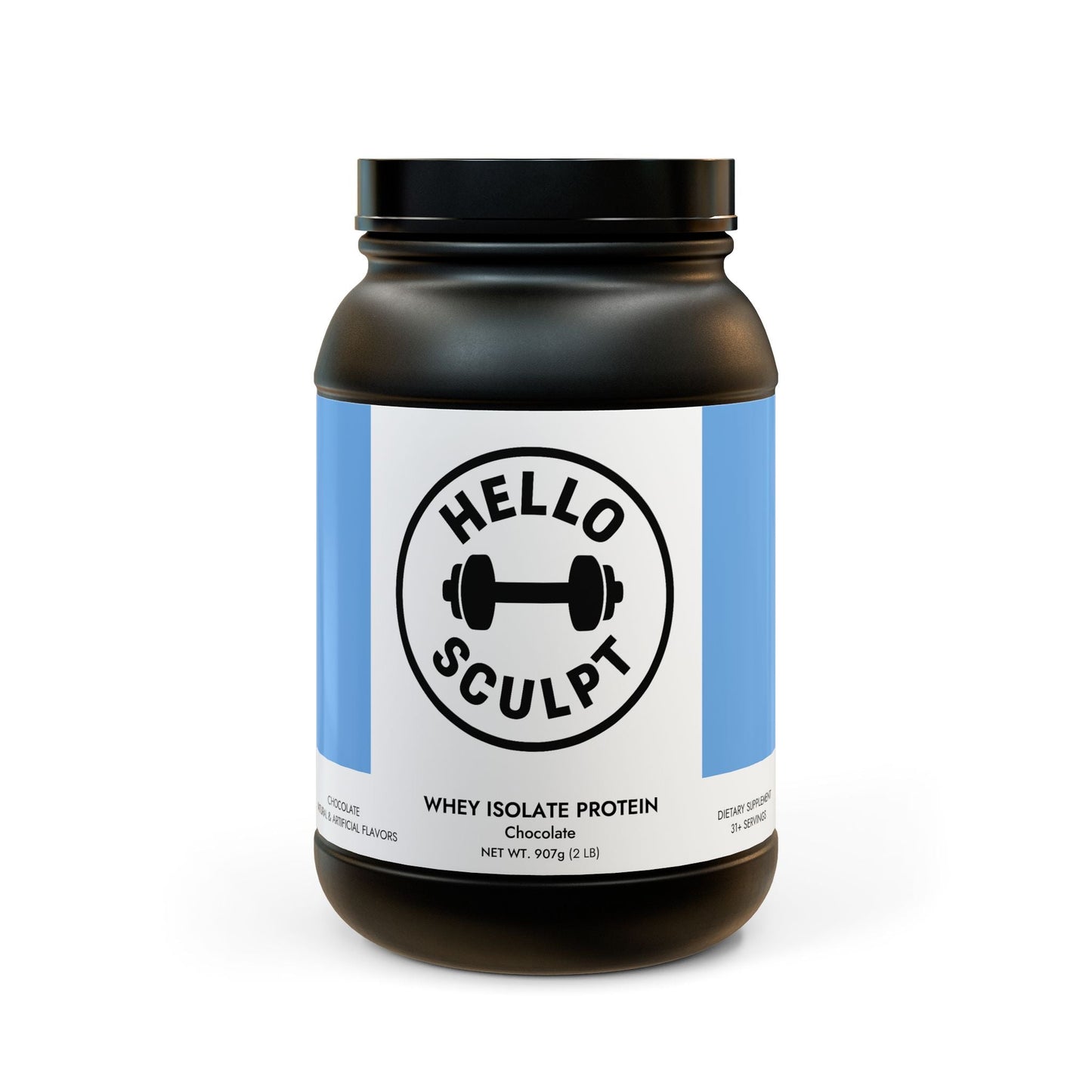 Whey Isolate Protein Supplement (907g, 2lb)(Halal) Printify