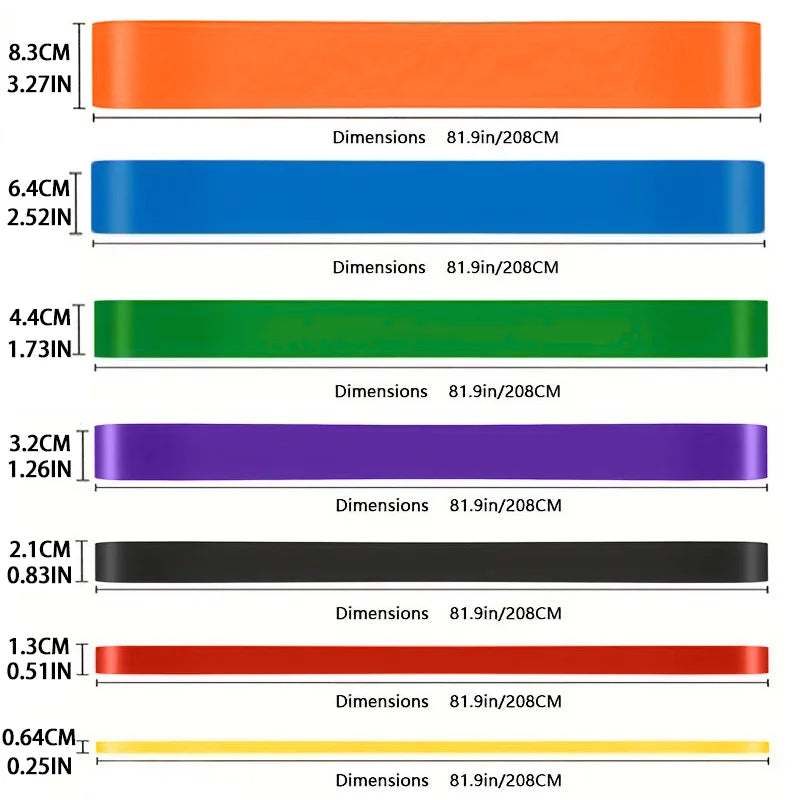 20~230lbs Heavy-Duty Resistance Band Agility Training Workout Gym Equipment Yoga Pilates Accessories Rubber Band Home Gym Hello Sculpt